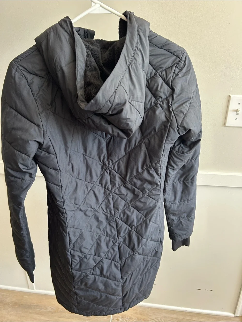Columbia Black Quilted Insulated Long Puffer Coat